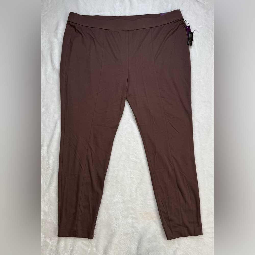 Lane Bryant Brown Soft Stretchy Leggings‎ 26/28